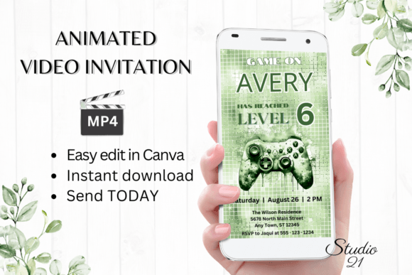 Download Video Game Birthday Invitation - Birthday Collection