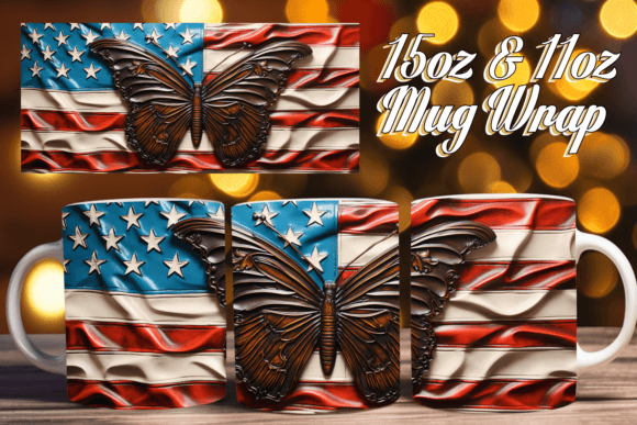 Download Extravagant Patriotism Mug Wrap - Extravagant Collection